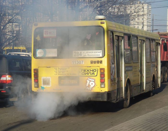 Выхлопные ГАЗЫ экология