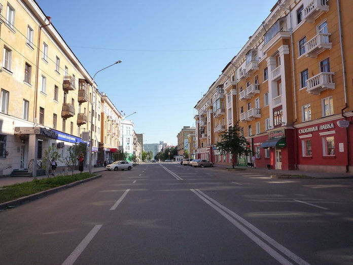 Улицы красноярска фото