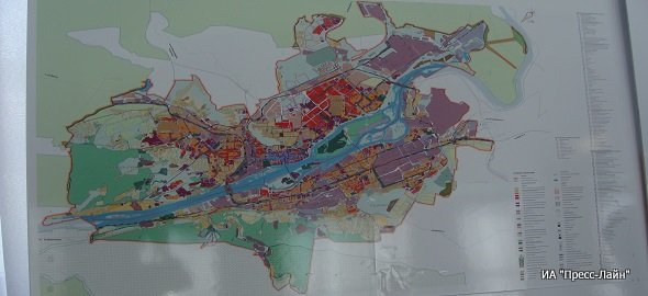 План застройки красноярска до 2033 года на карте