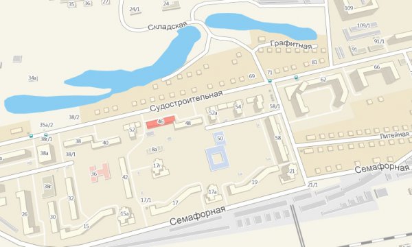 Судостроительная 2 карта